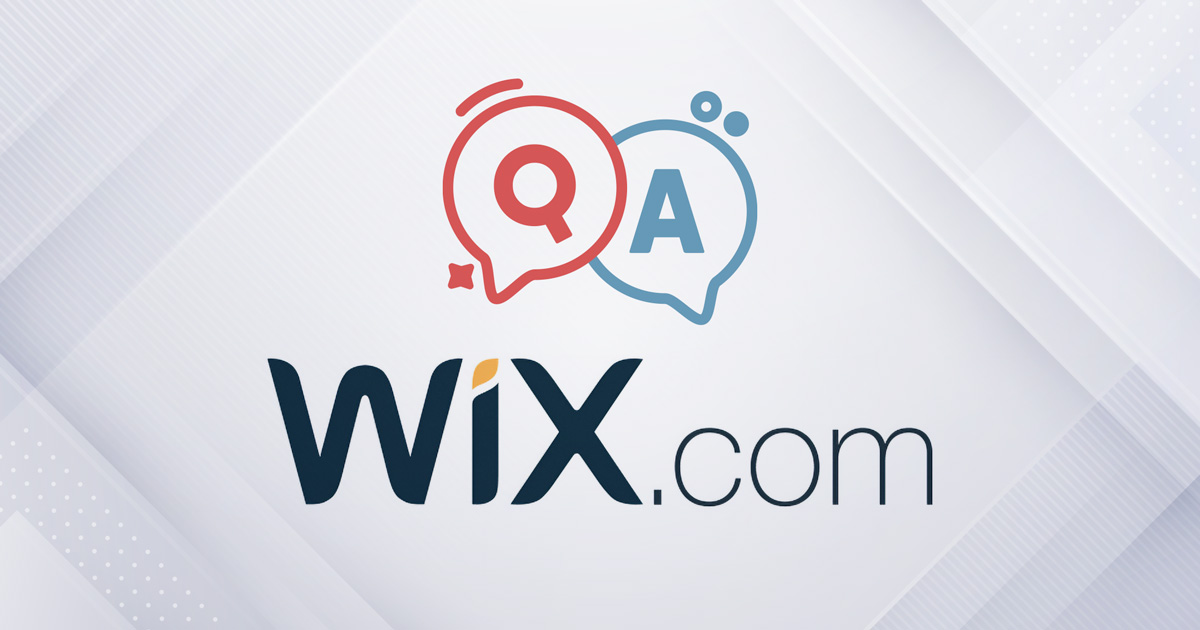 Wixについてのよくある質問